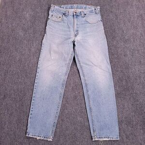 Vintage Arizona Loose Fit Jeans Fits Mens 31x31 Distress Skater Fade Made in USA